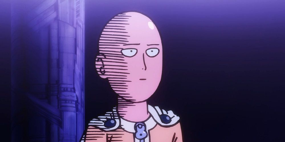 Saitama's OK face in One-Punch Man