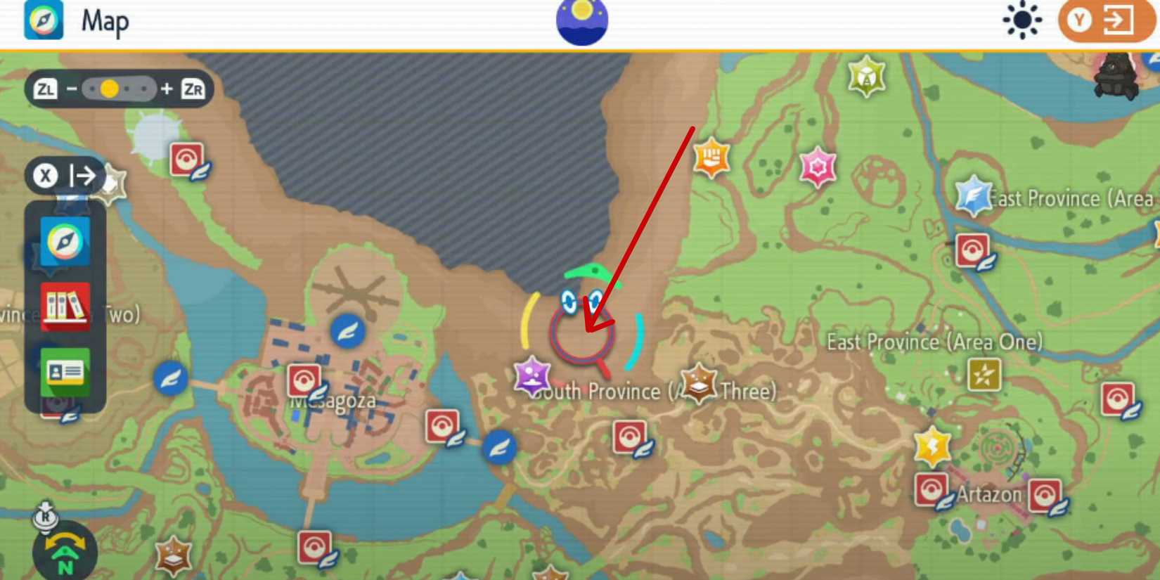 scarvi rayquaza location
