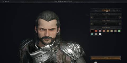 The Character Creation Screen For Appearance