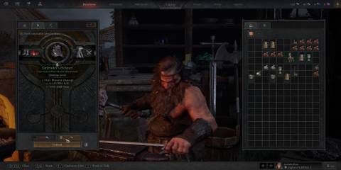 Dungeonborne Crafting Menu 