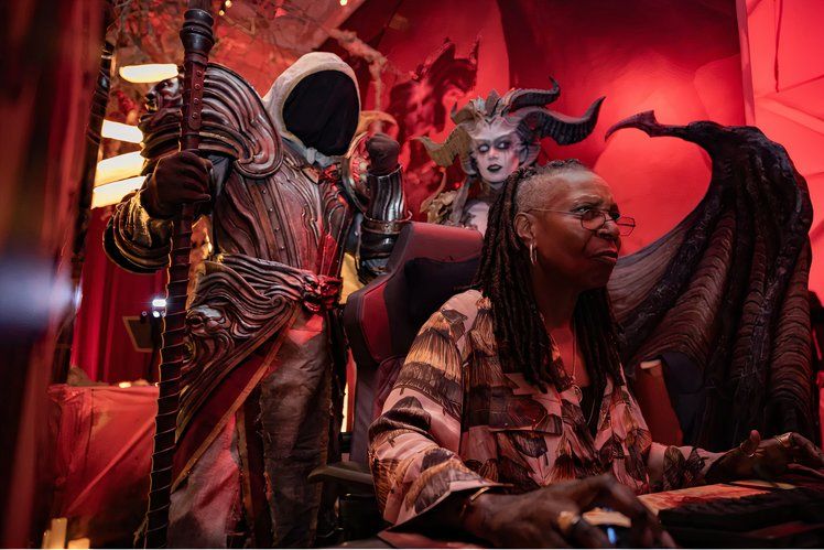 Diablo 4 Dev Gifts Whoopi Goldberg With 'Key to Hell'