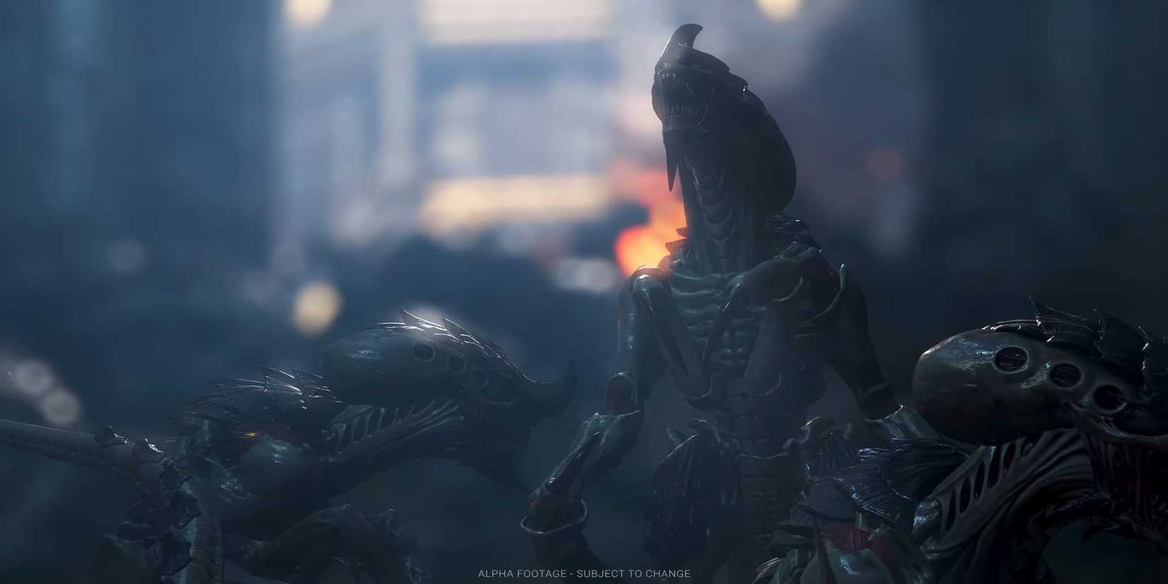 Hermagaunts Standing In A Hallway