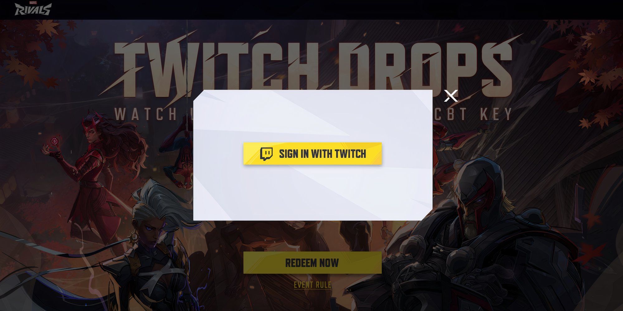 Marvel Rivals: How to Enable Twitch Drops