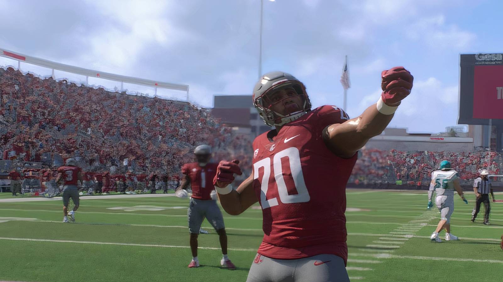 College Football 25 - Red and Green Diamonds