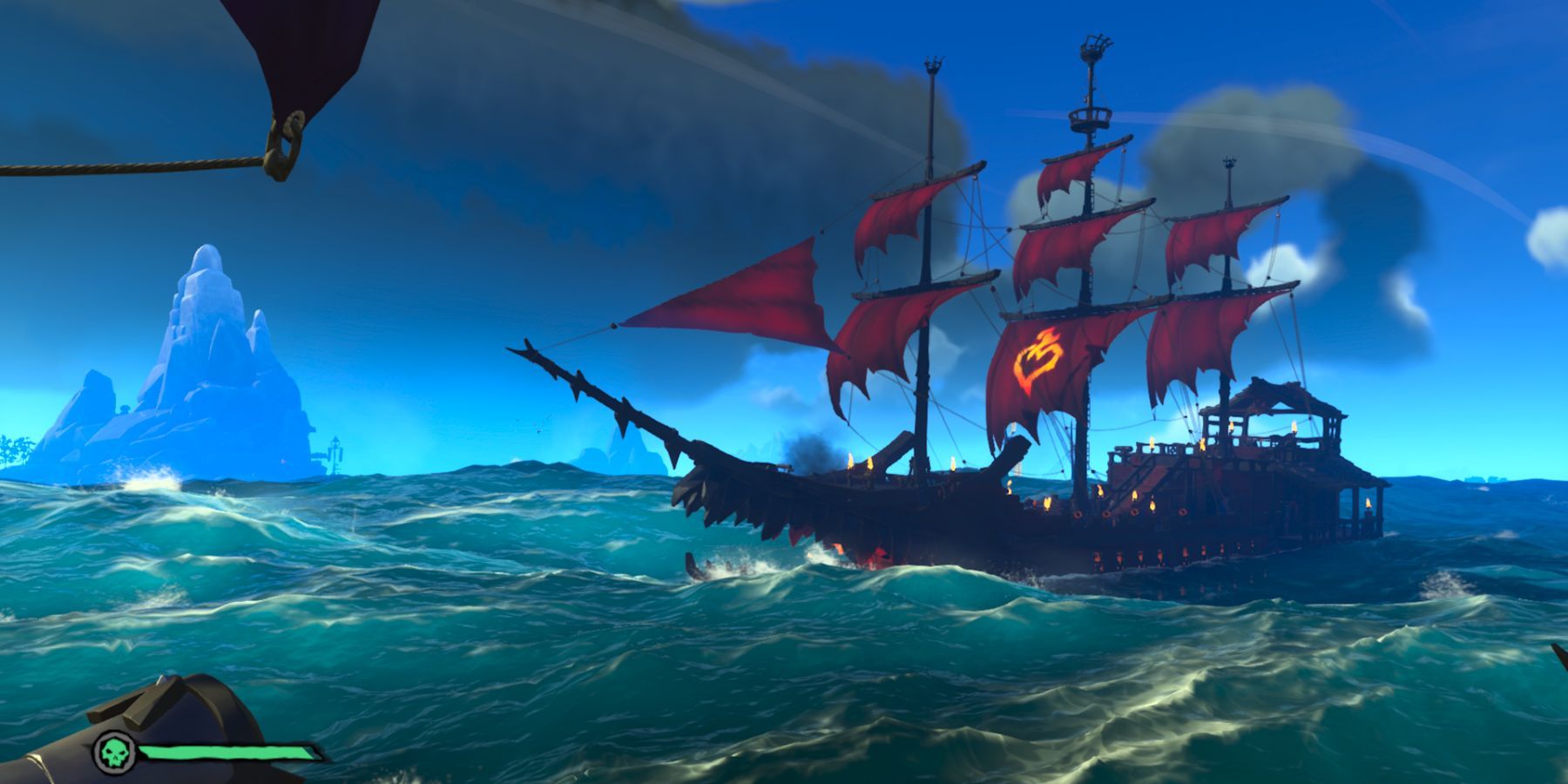 sea of thieves the burning blade ship