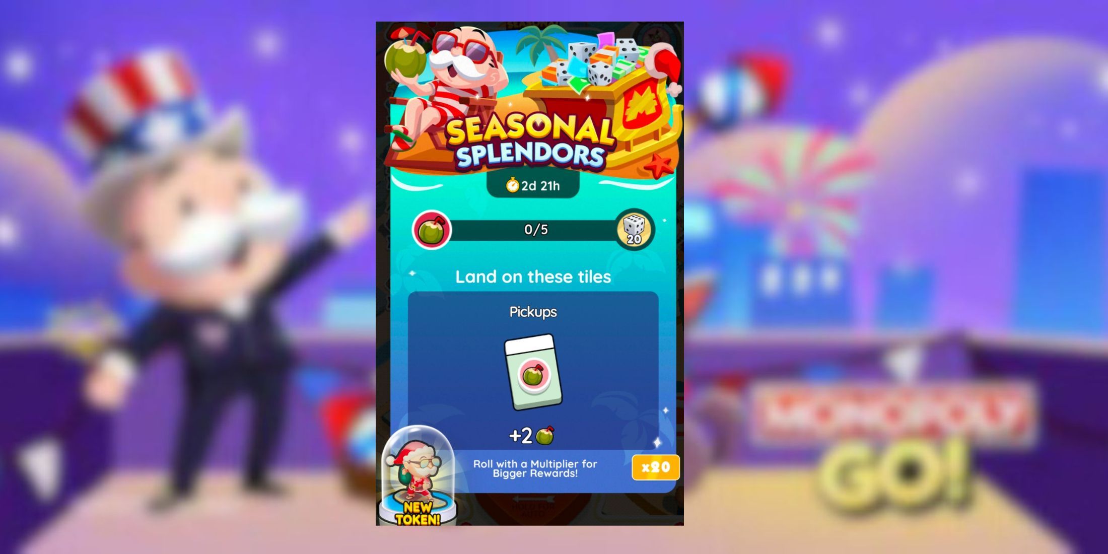 Monopoly GO: Seasonal Splendors Rewards And Milestones