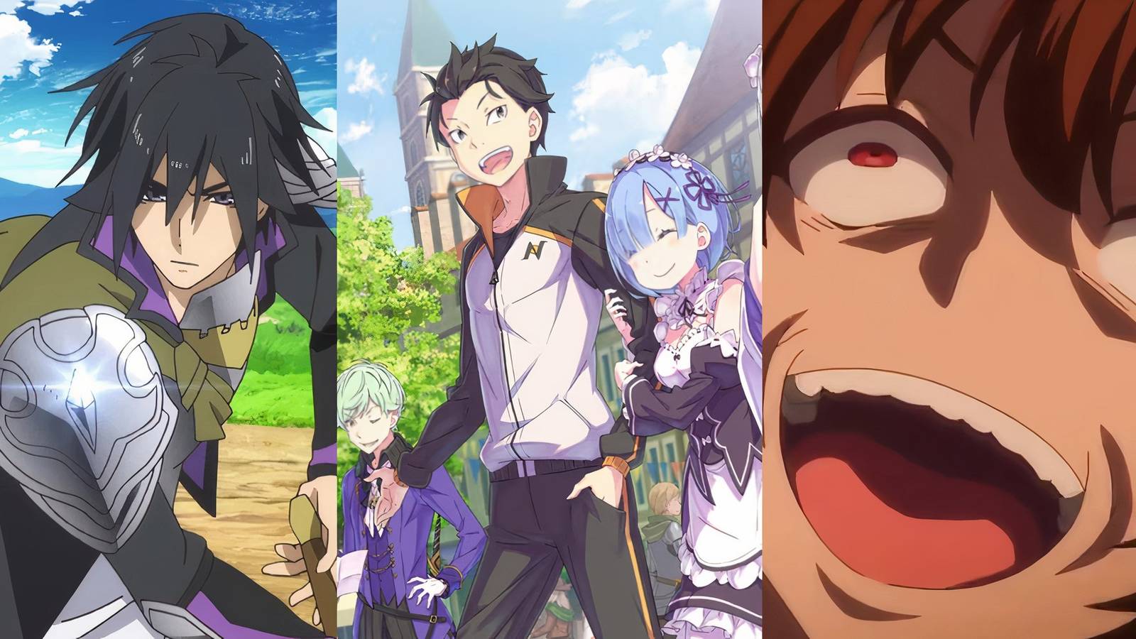 Seiya, from Cautious Hero, Subaru Re Zero, Kaifuku Redo of Healer