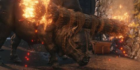 Blazing bull, final boss in Sekiro: Shadows Die Twice
