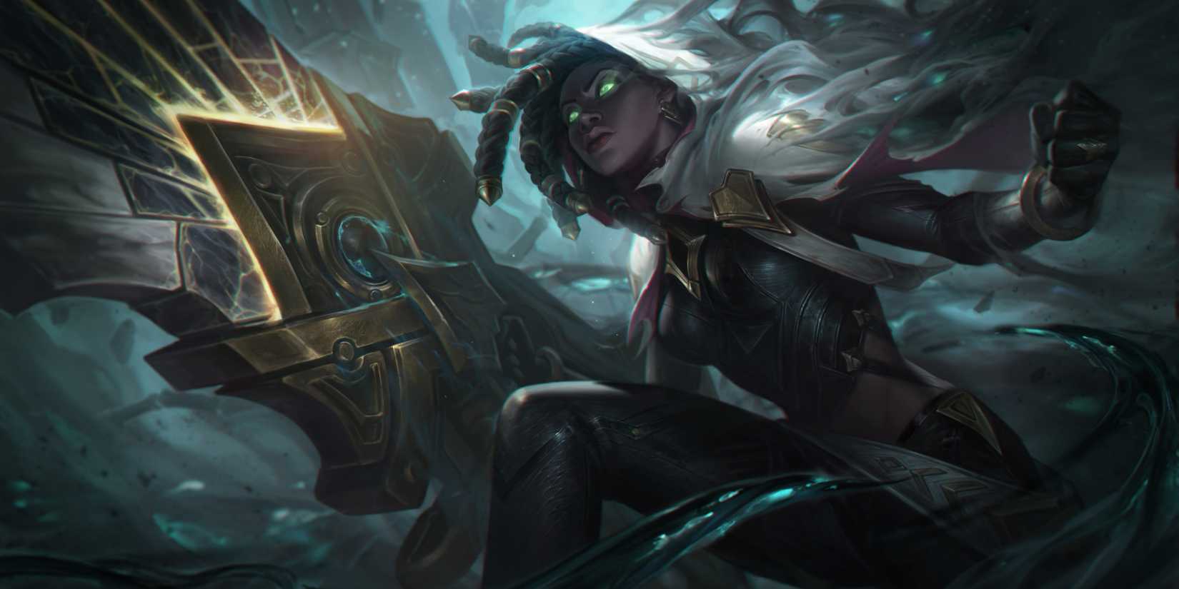 Senna Splash Art in League of Legends