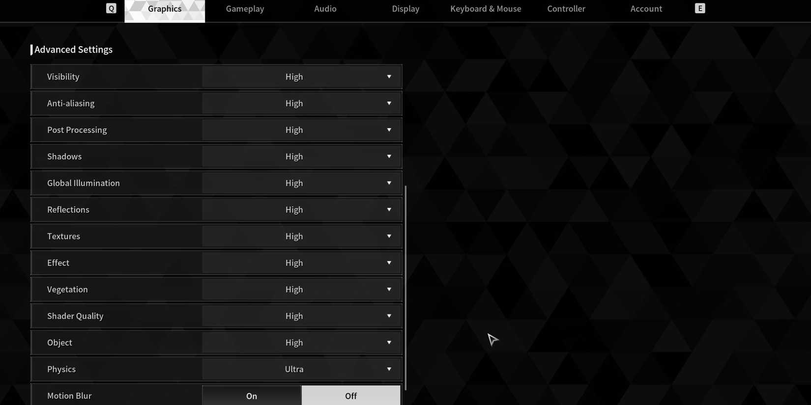 The First Descendant PC Settings