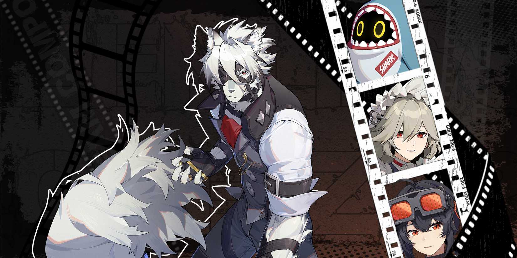 sharkboo-rina-grace-and lycaon team composition in zenless zone zero