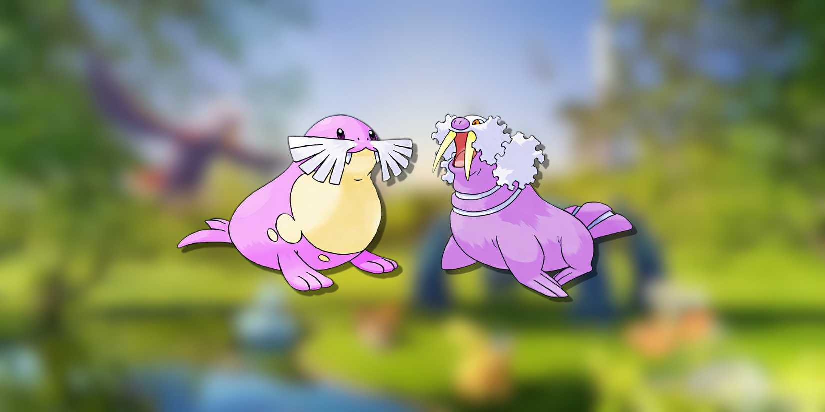 Image of Shiny Sealeo and Walrein in Pokemon GO