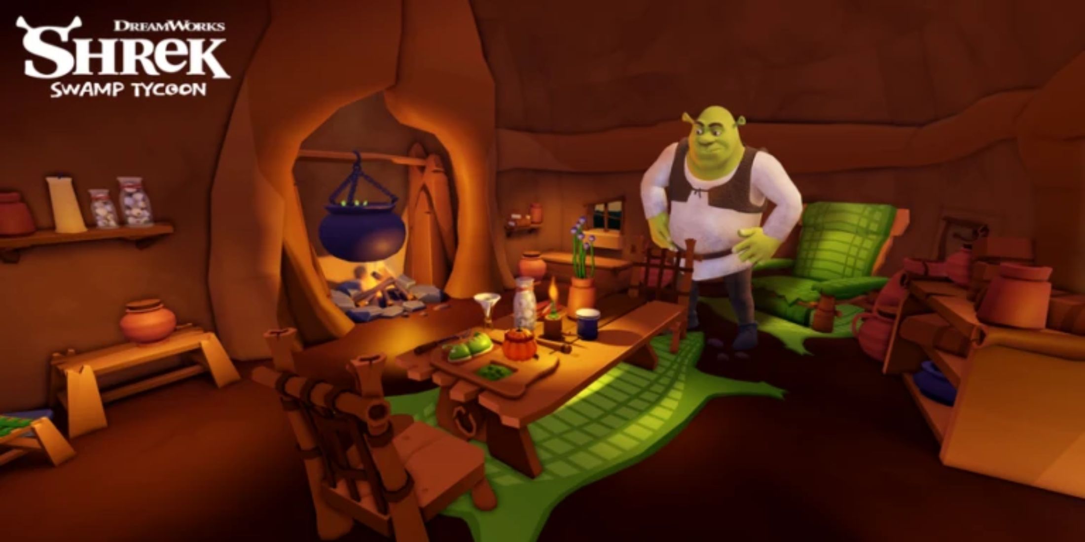 Personagem Shrek Swamp Tycoon