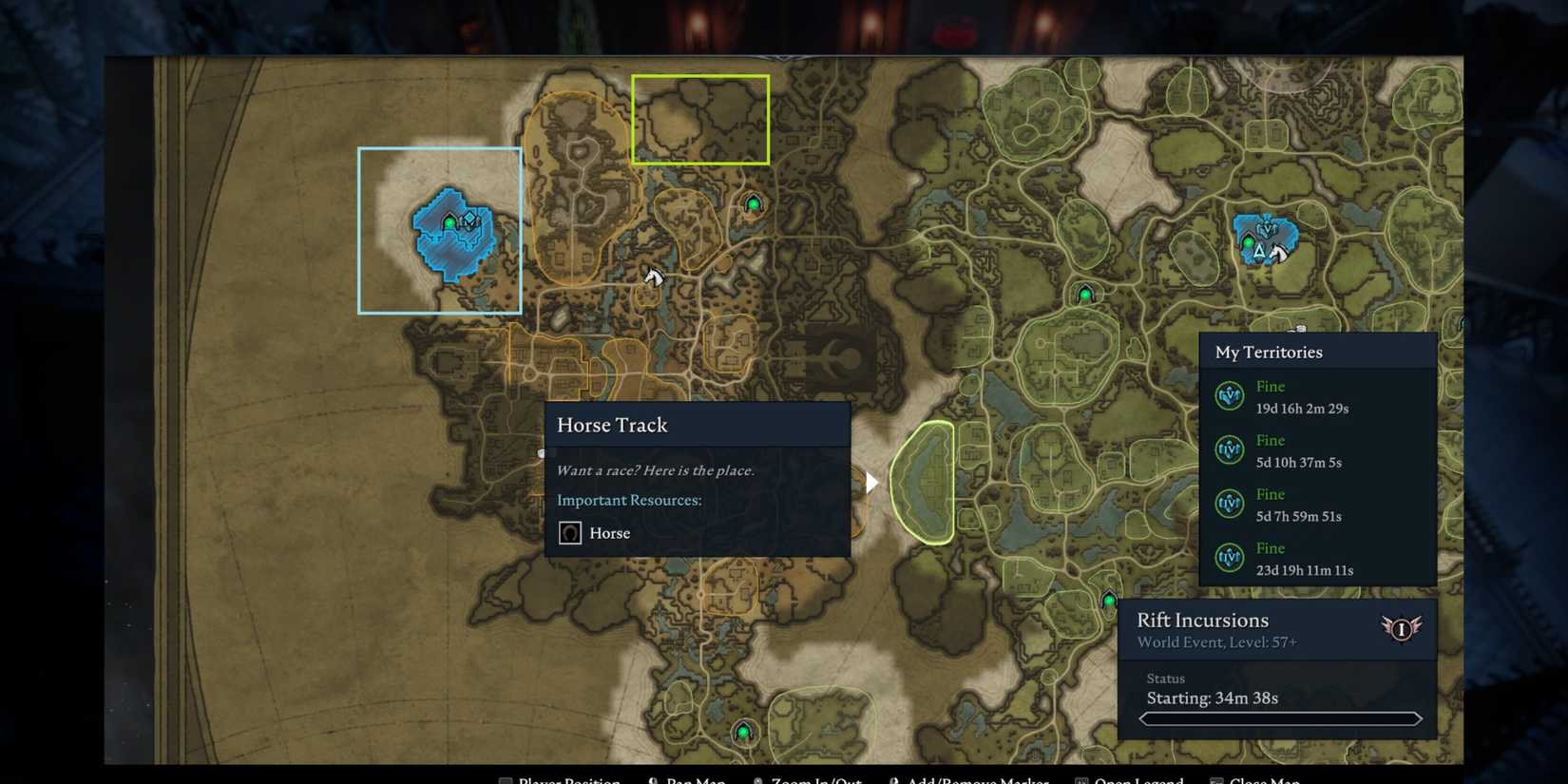 image of the Silverlight Hills area in V Rising