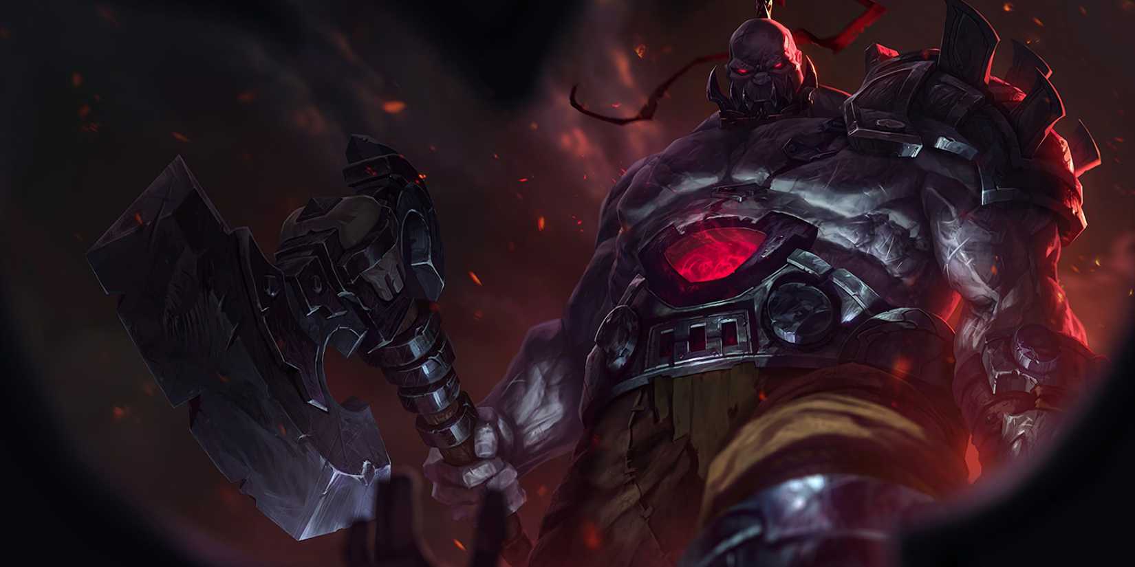Sion Splash Art in League of Legends