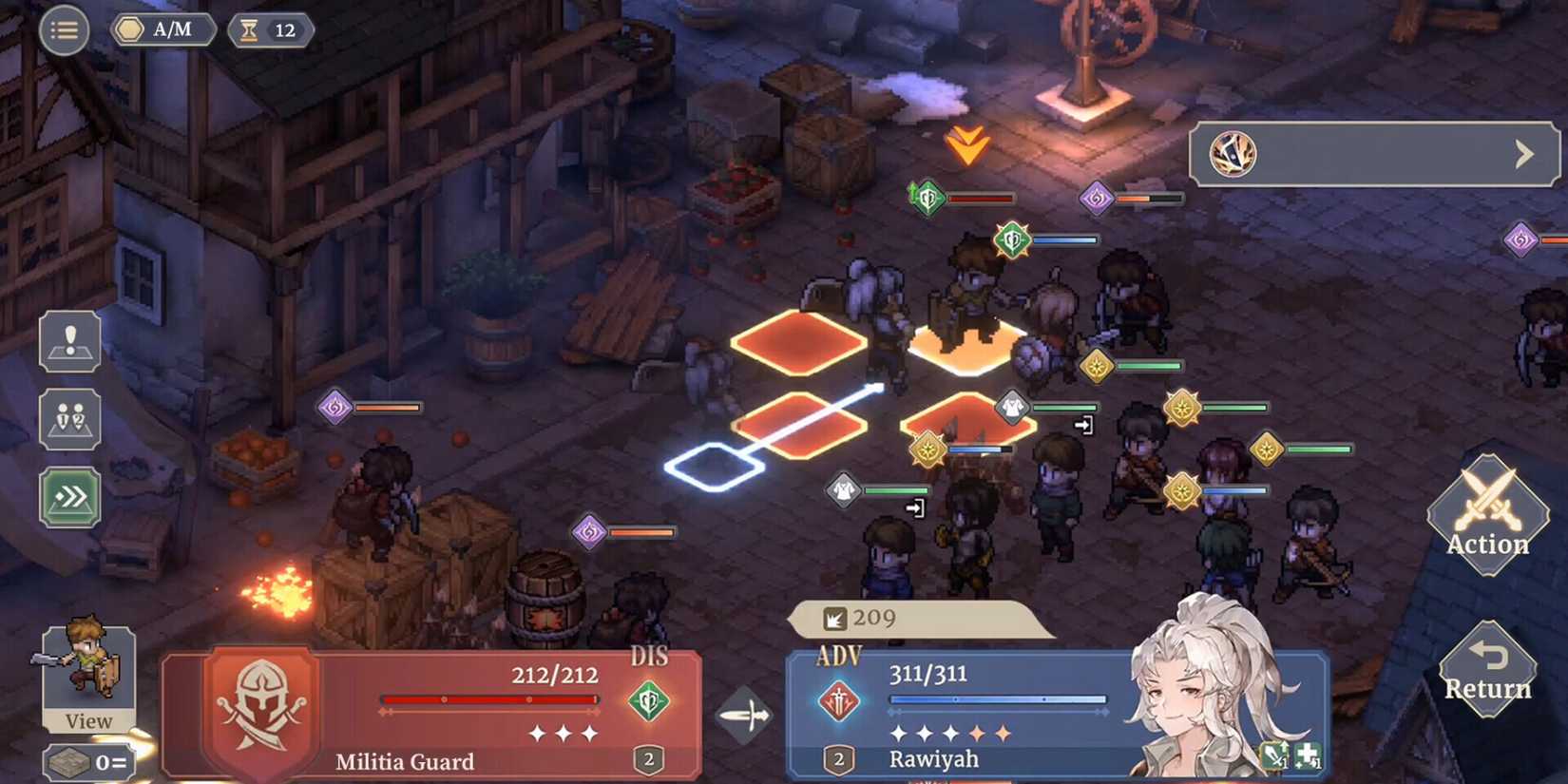 Sword Of Convallaria gameplay