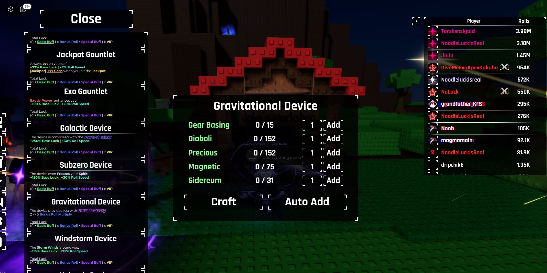 Sols RNG Gravitational Device