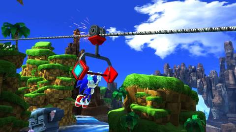 Sonic X Shadow Generations Screenshots Sonic Adventure Zipline