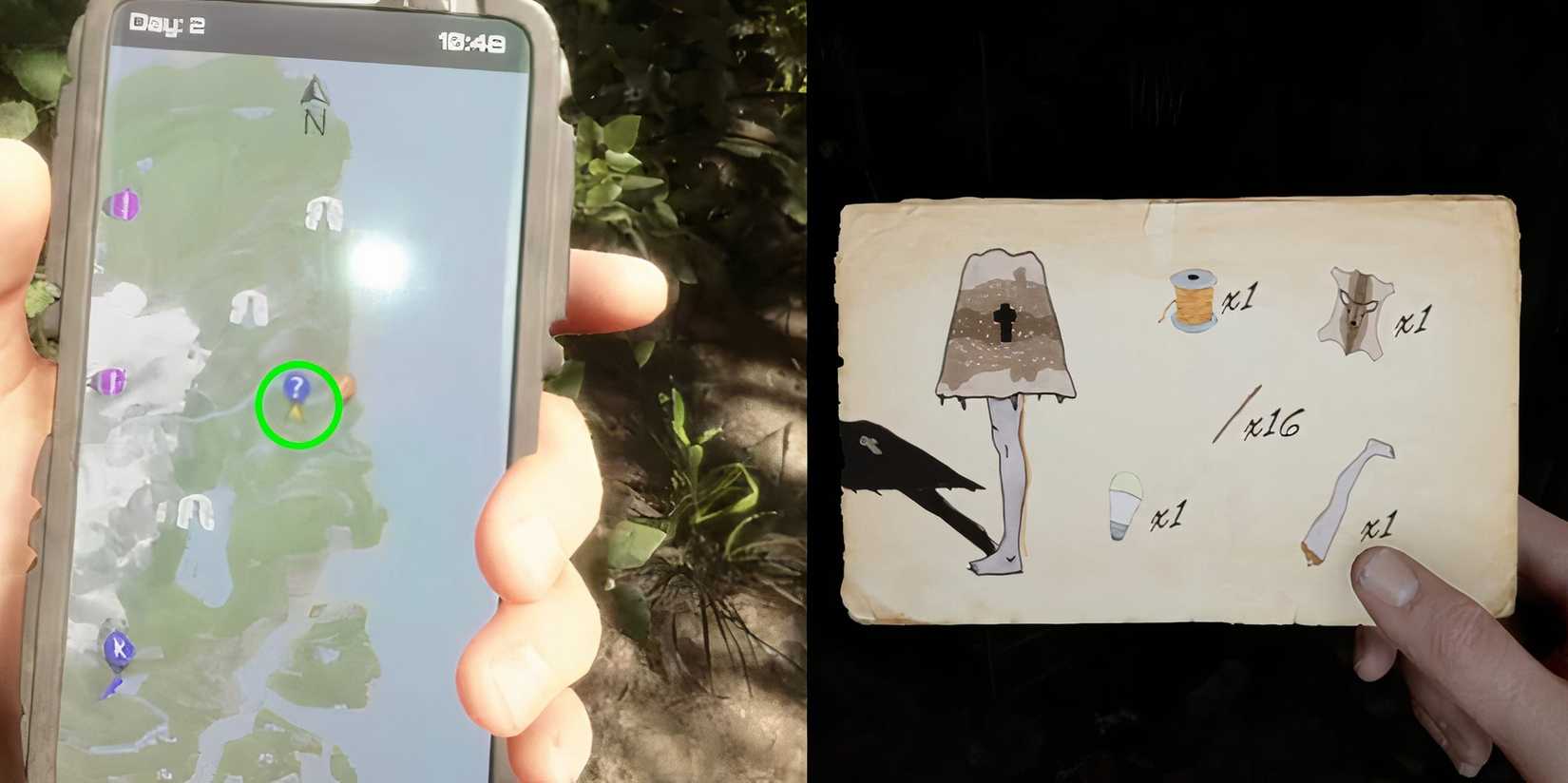 Sons of the Forest All Blueprint Locations Leg Lamp