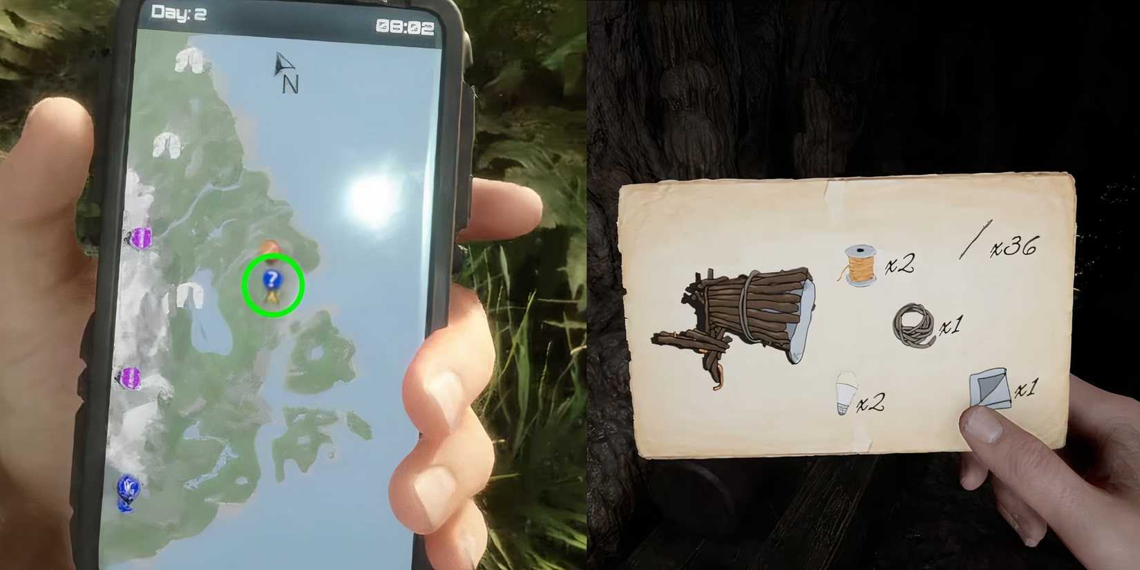 Sons of the Forest All Blueprint Locations Spotlight