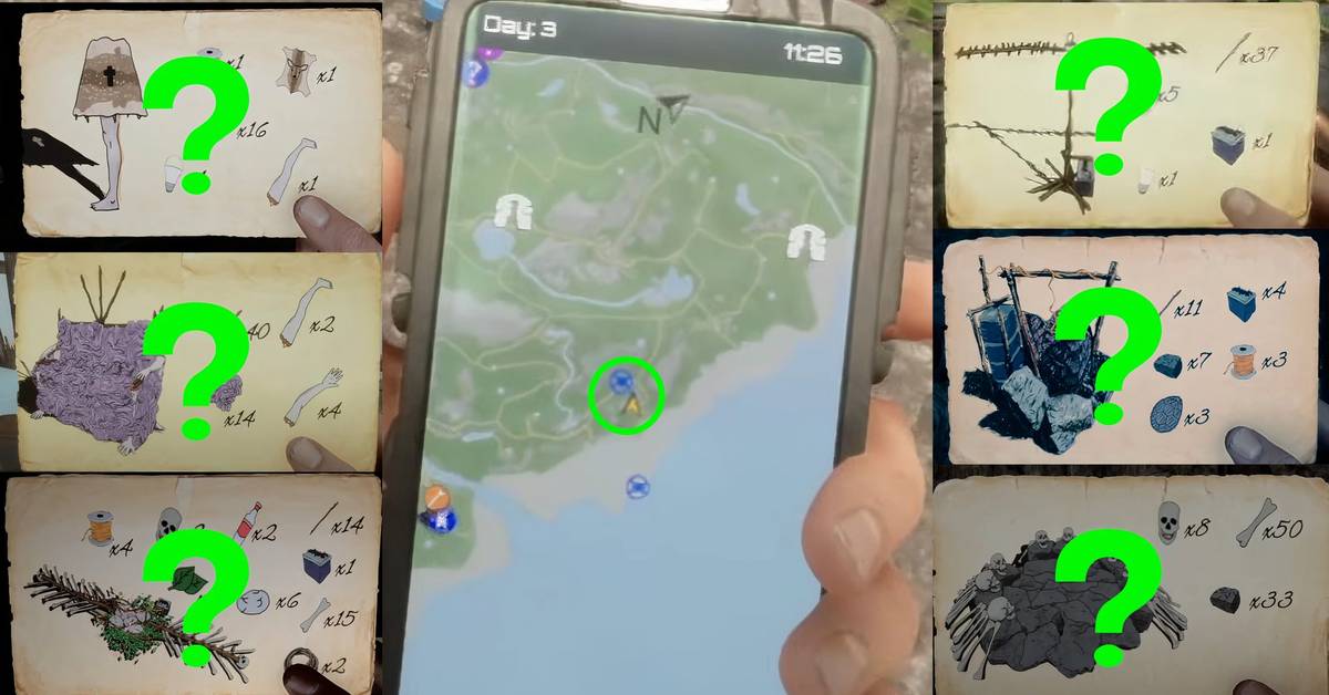 Sons Of The Forest: Where To Find All Blueprints