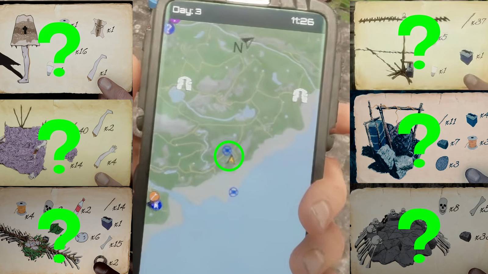 Sons of the Forest All Blueprint Locations