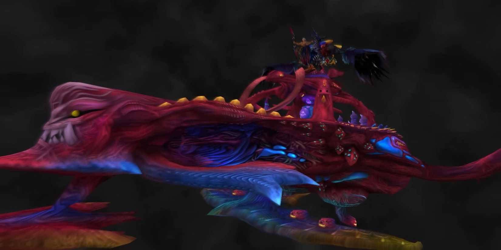 Sora, Donald and Goofy encounter Ansem and the World of Chaos.