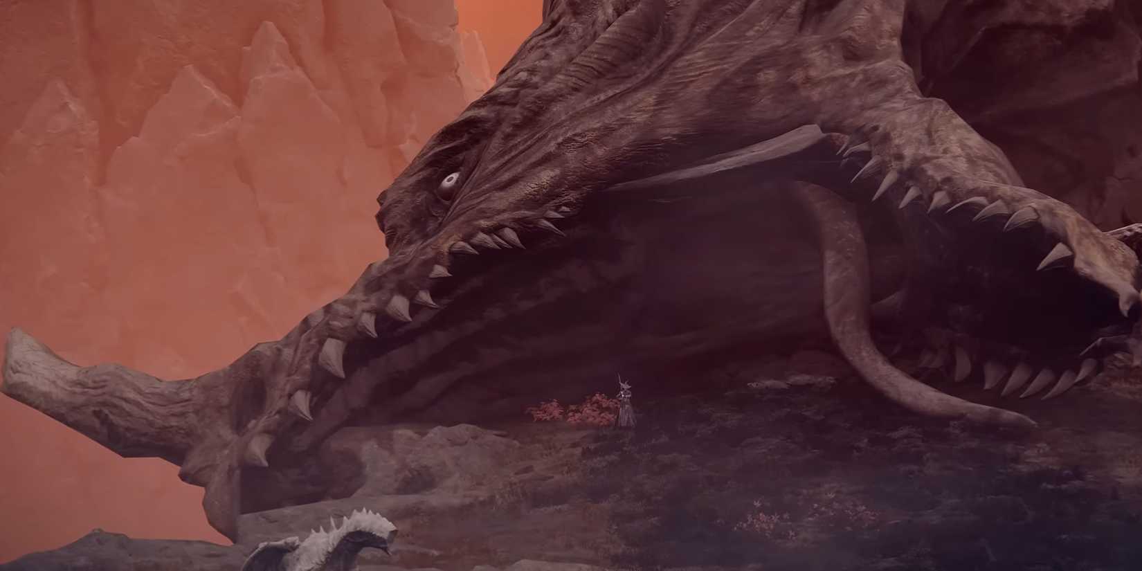 Shadow of the Erdtree Colossal Dragon Corpse Size