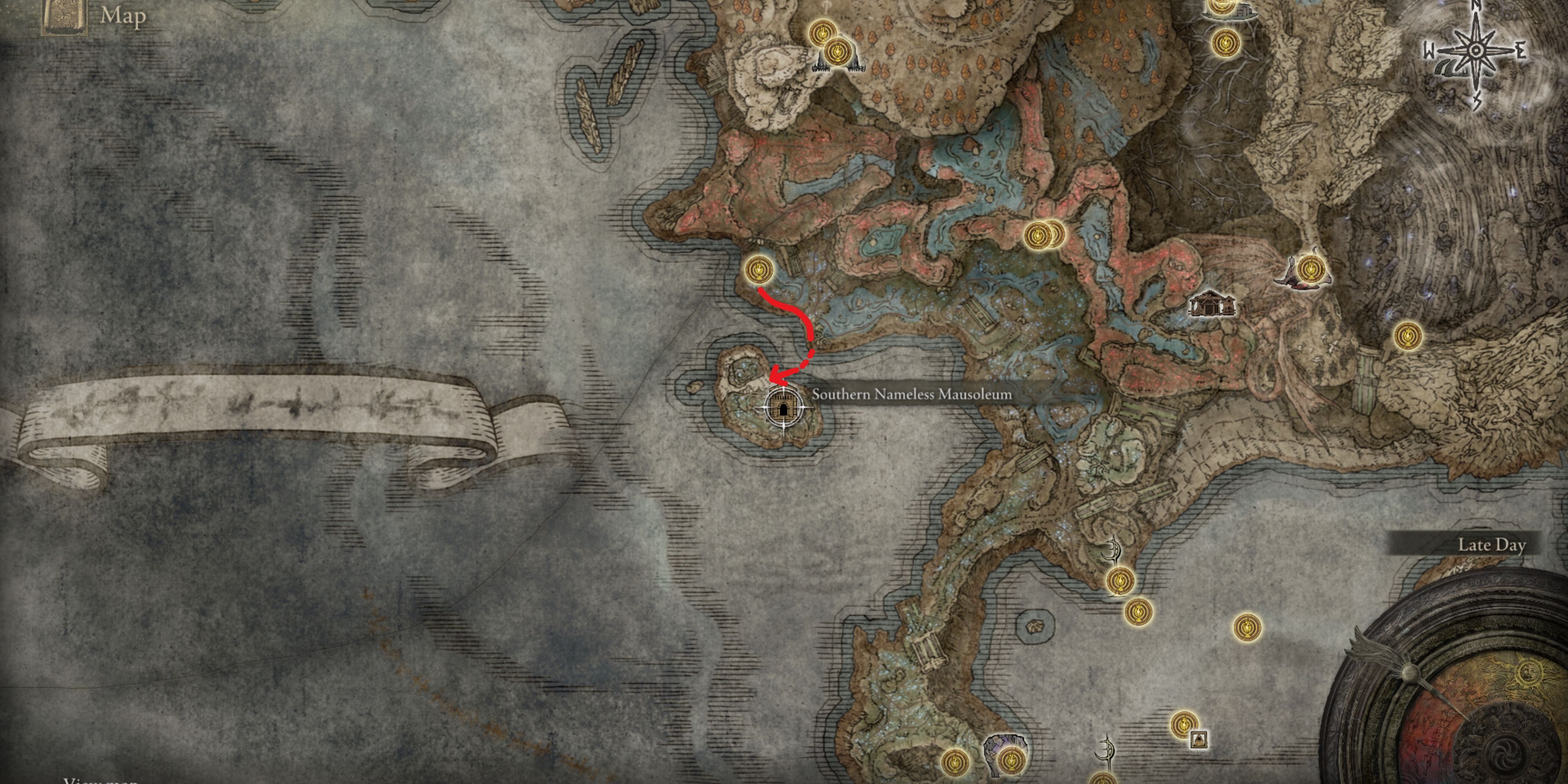 All Nameless Mausoleum Locations in Elden Ring DLC