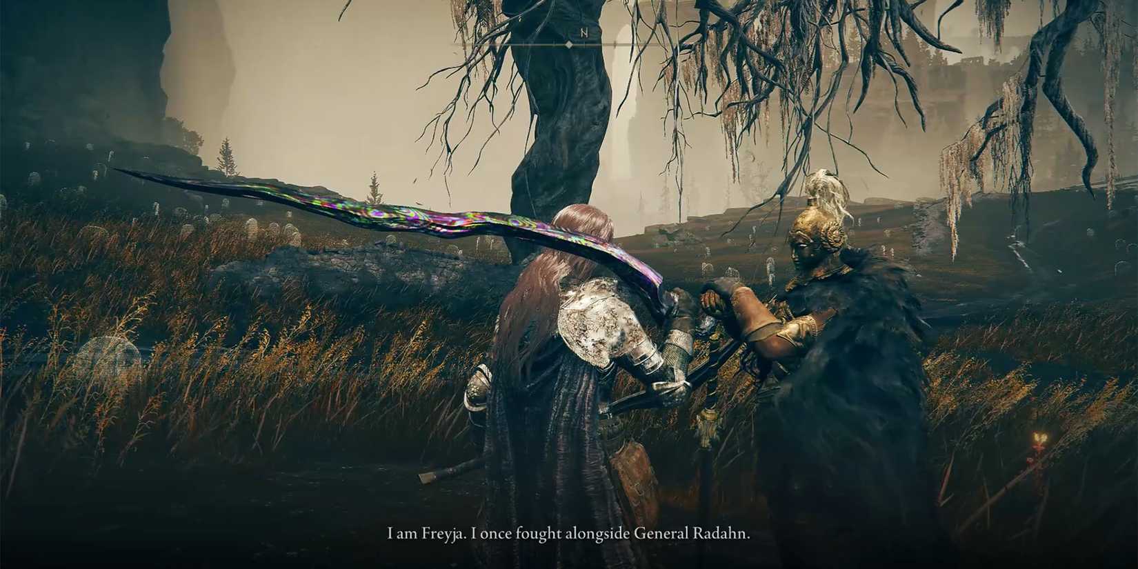 speak with freyja in elden ring sahdow of the erdtree