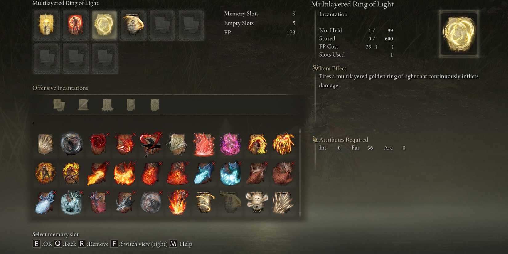 spell for spear of the impaler