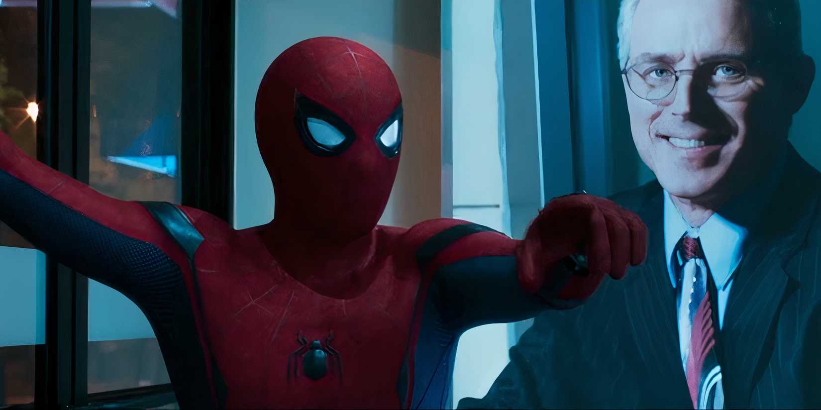 A still of Spider-Man in the Homecoming trailer