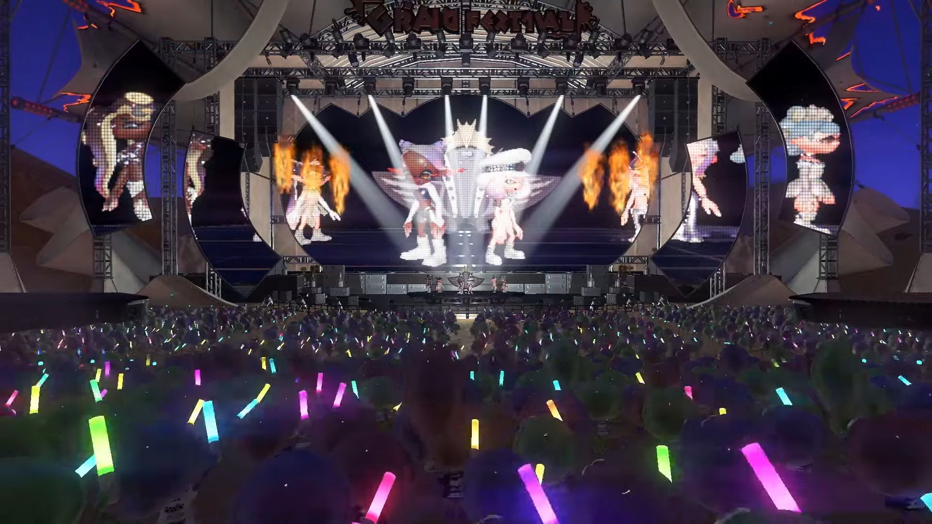 Splatoon 3 Shares New Song With All the Idols for Grand Festival Splatfest