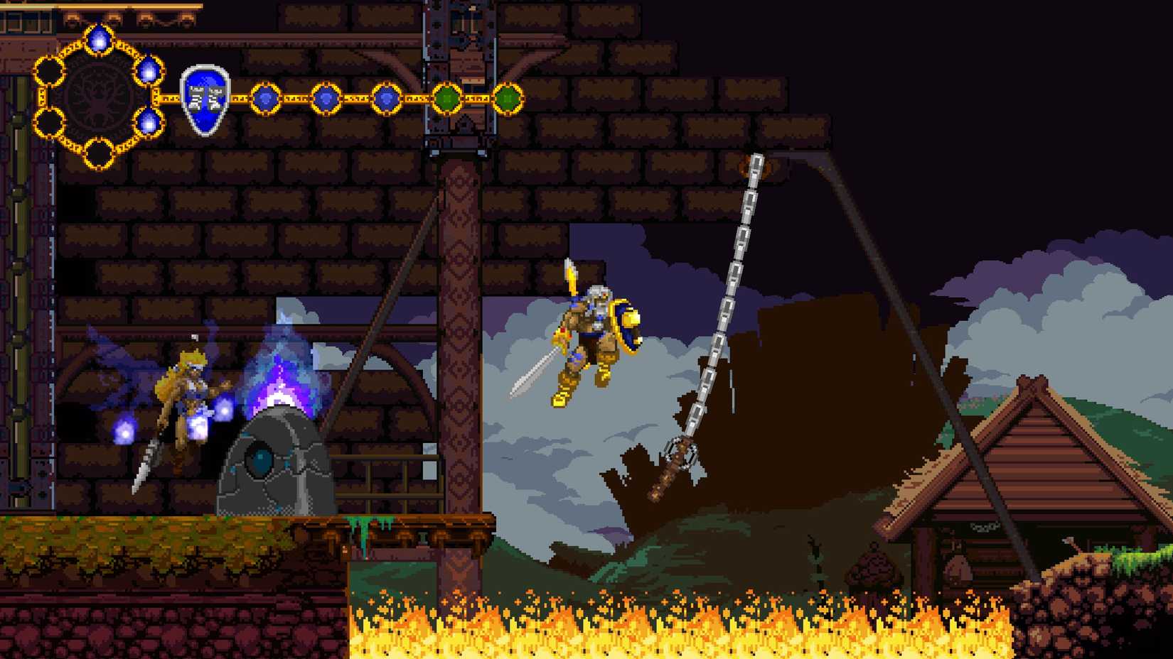 Volgarr the Viking 2 Platforming