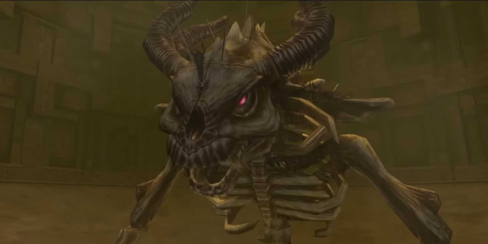 Stallord roars at Link after being resurrected by Zant.