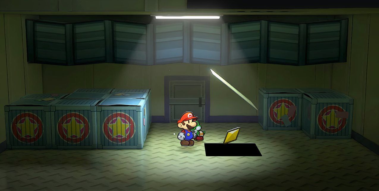 Как найти переключатель в кладовой в Paper Mario: The Thousand-Year Door