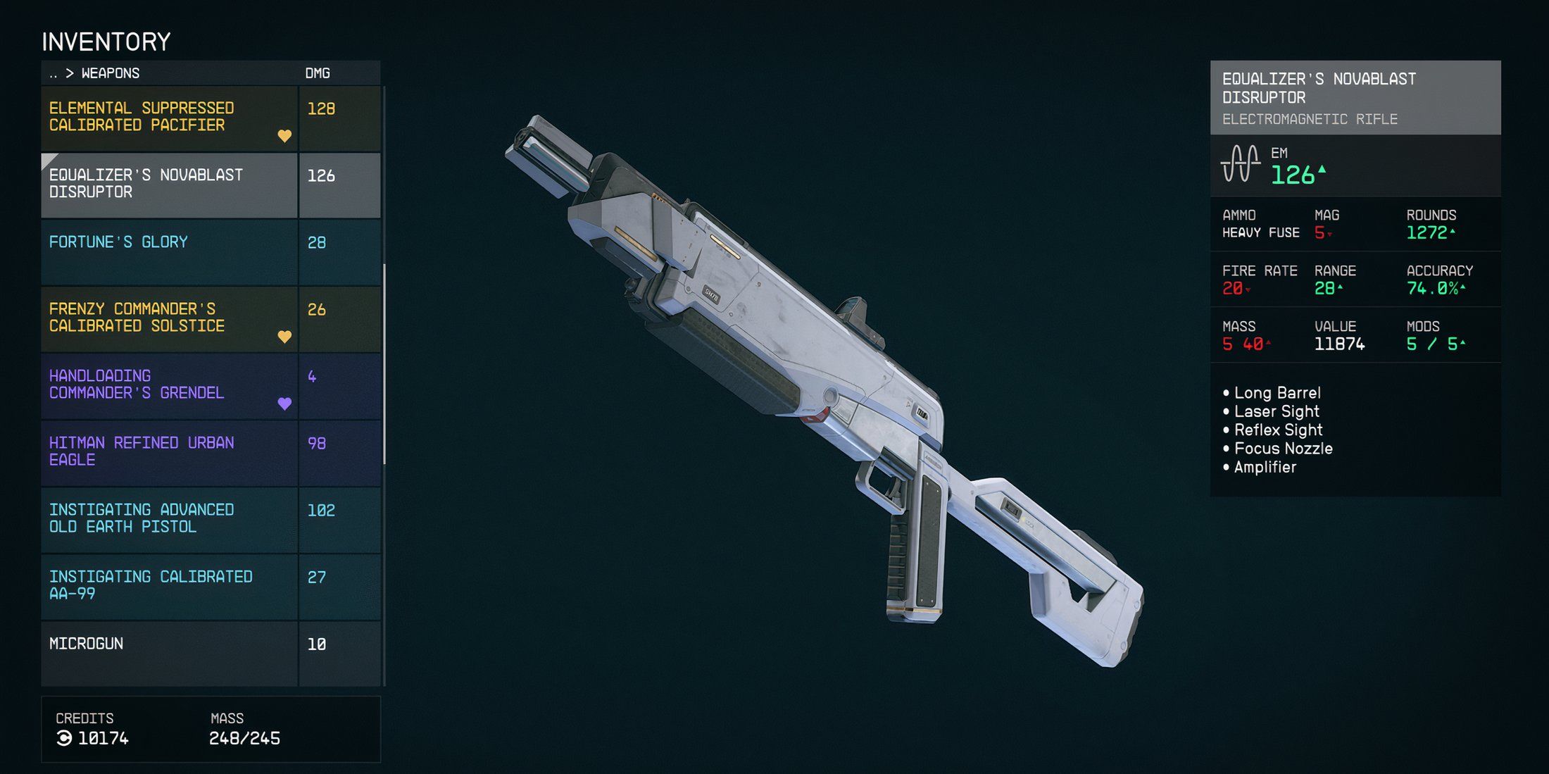 Starfield Weapon Manufacturers Tier List