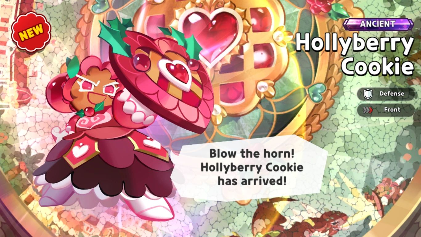 Hollyberry Cookie Cookie Run Kingdom