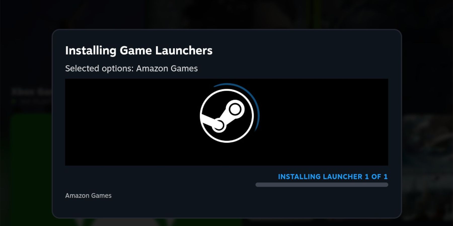 Steam Deck - Amazon Games installing on Steam Deck