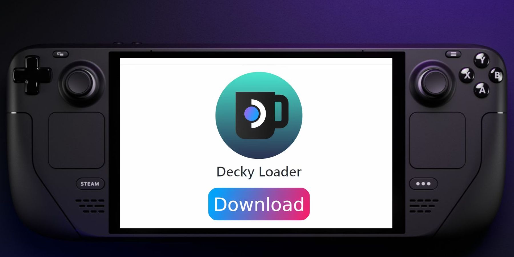 Steam Deck Decky Loader download screen