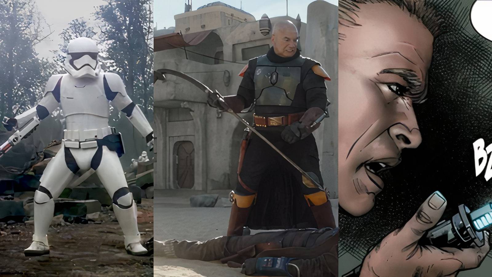 Stormtrooper Stun Batton, Bobba Fett Gaderffi, Imperial Officer Vibro Knife