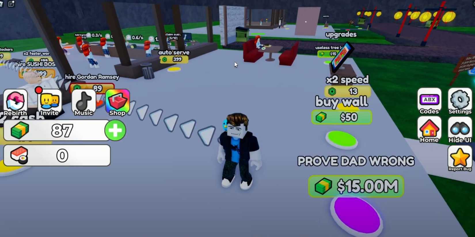 Sushi Shop Tycoon character