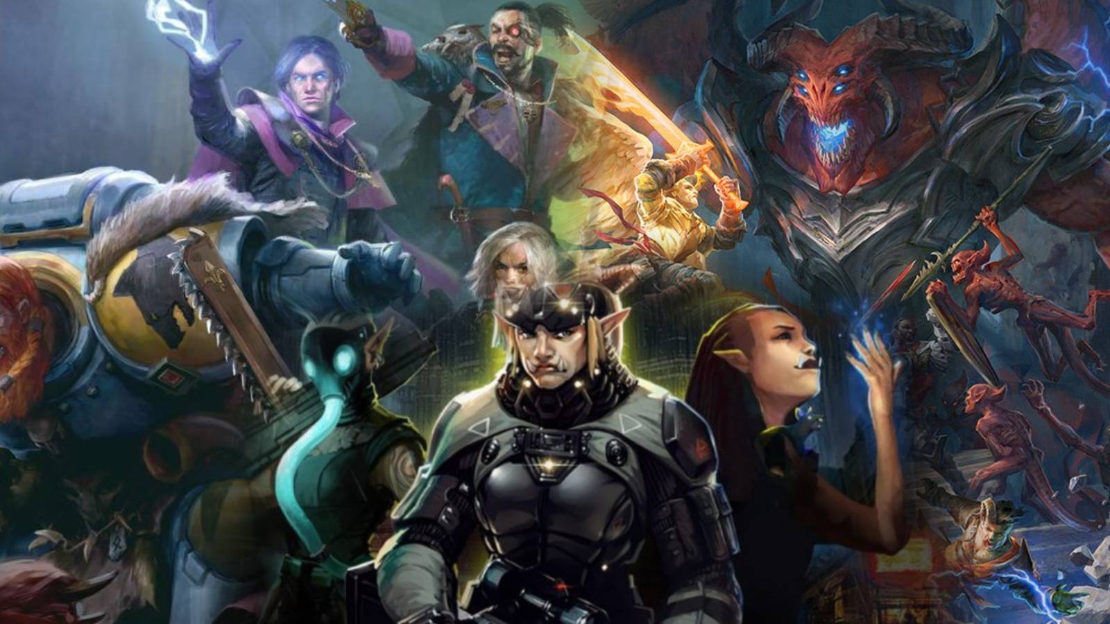 Tabletop RPG Video Games That Are Not Based On dnds System pathfinder warhammer 40000 shadowrun