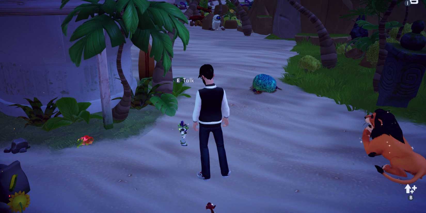 talking to buzz lightyear ddv