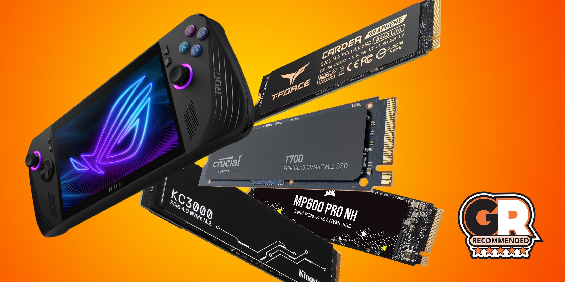 Лучшие твердотельные накопители M.2 для ROG Ally X в 2024 году