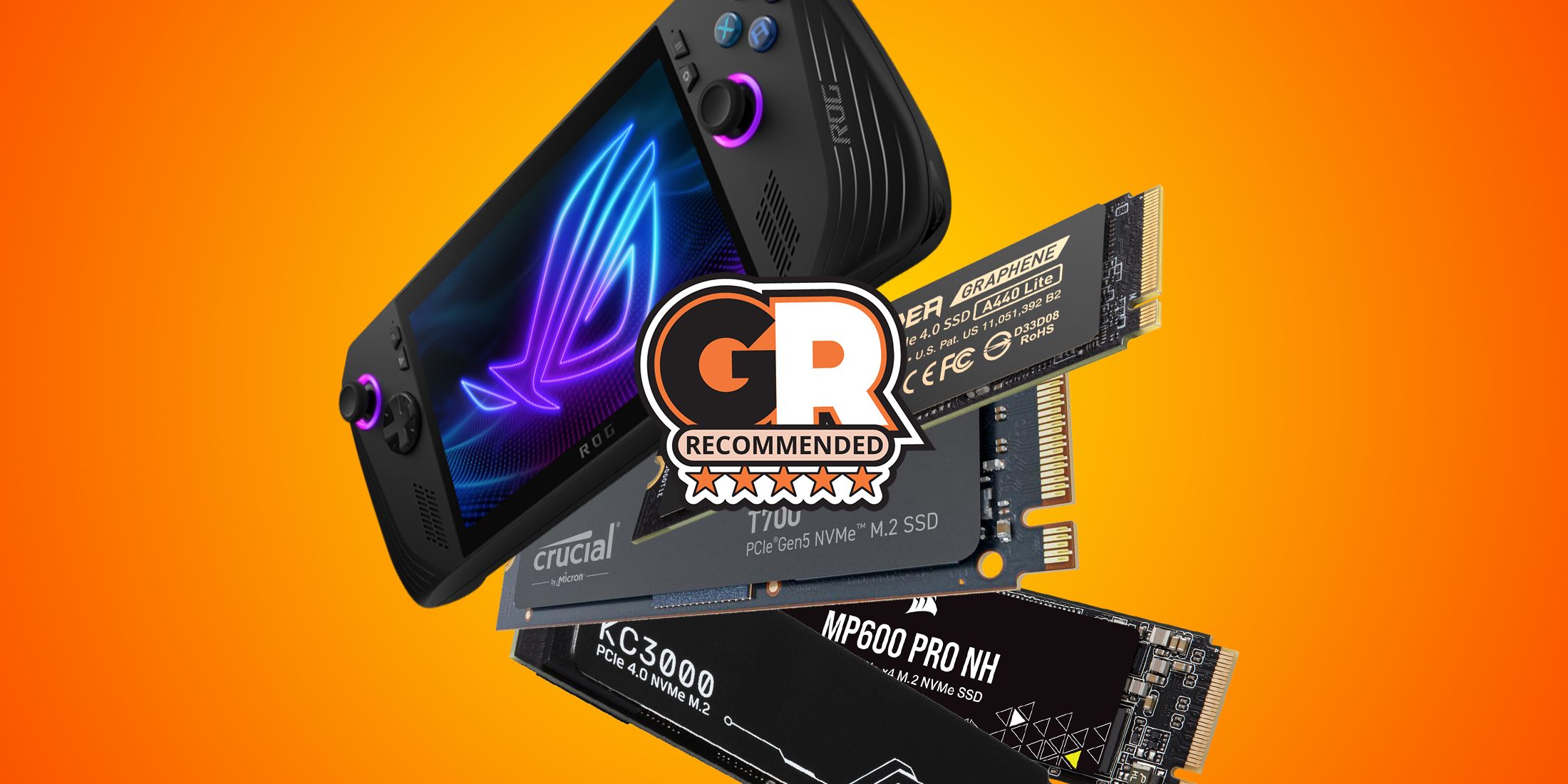 The best M.2 SSDs for ROG Ally X in 2024