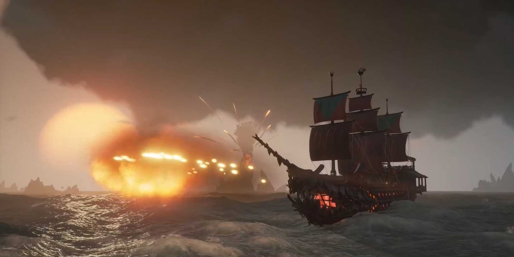 The Burning Blade Sea of Thieves