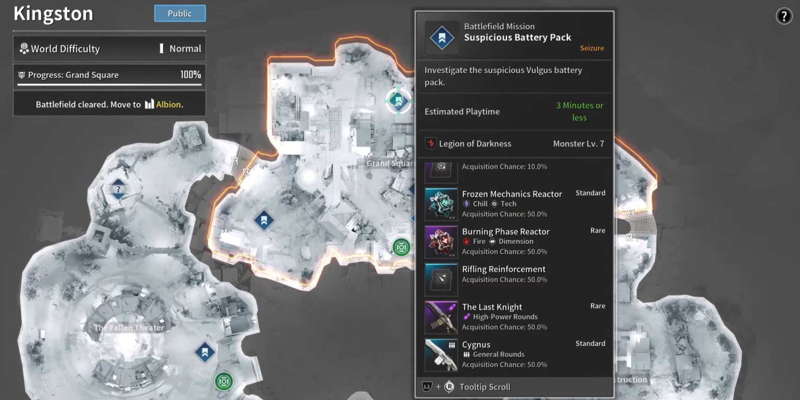 The first Descendant Kingston The Last Knight
