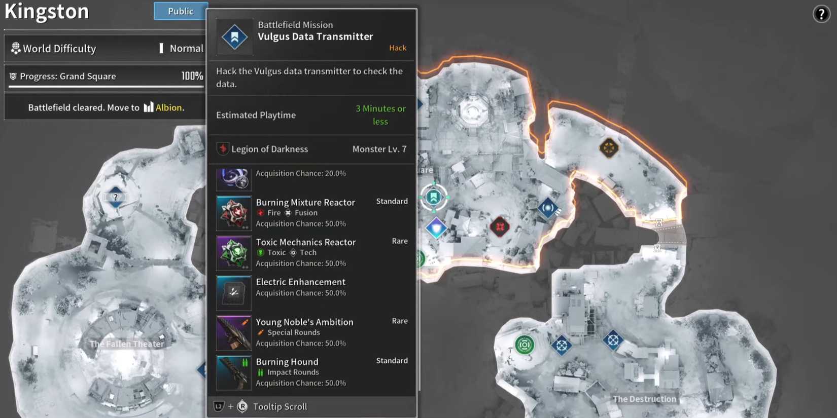 The first Descendant Kingston Young Noble's Ambition