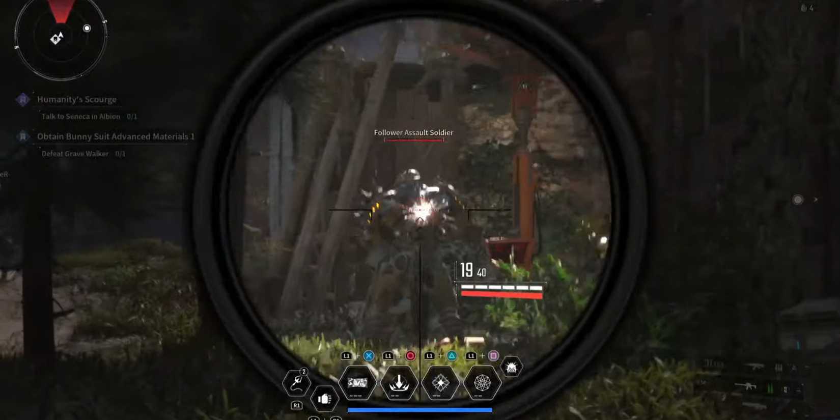 The first descendant Scout Rifle Zoom